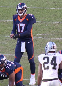 Brock Osweiler w barwach Denver Broncos